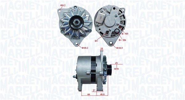 MAGNETI MARELLI 063731455010 - Generator