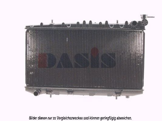 AKS DASIS 071460N - Kühler, Motorkühlung