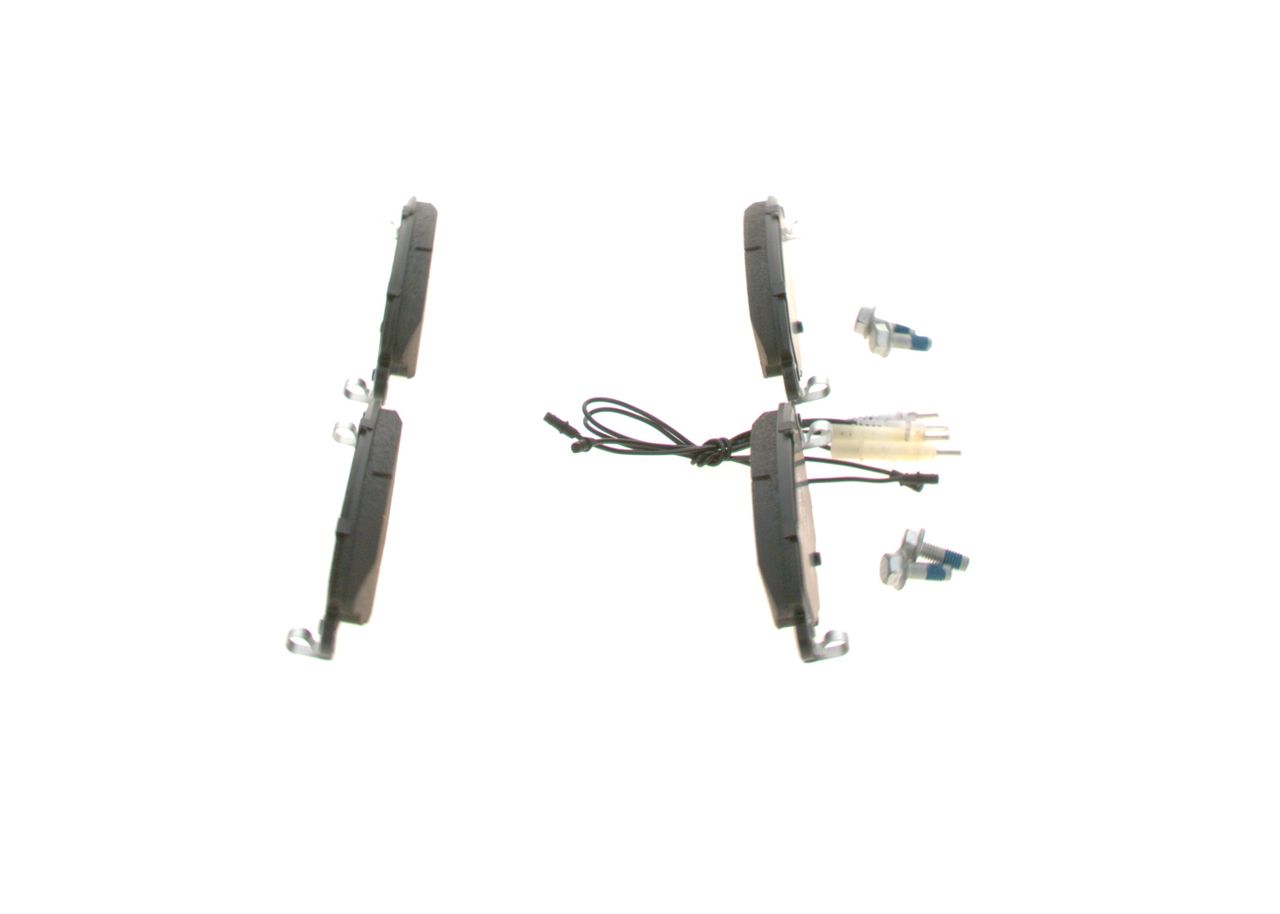 BOSCH 0 986 424 582 - Bremsbelagsatz, Scheibenbremse