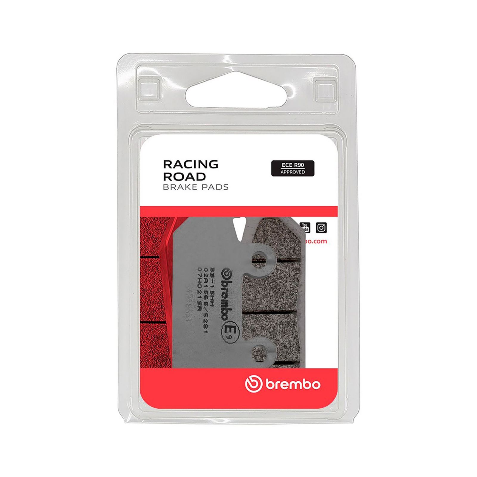 BREMBO 07HO21SR - Bremsbelagsatz, Scheibenbremse