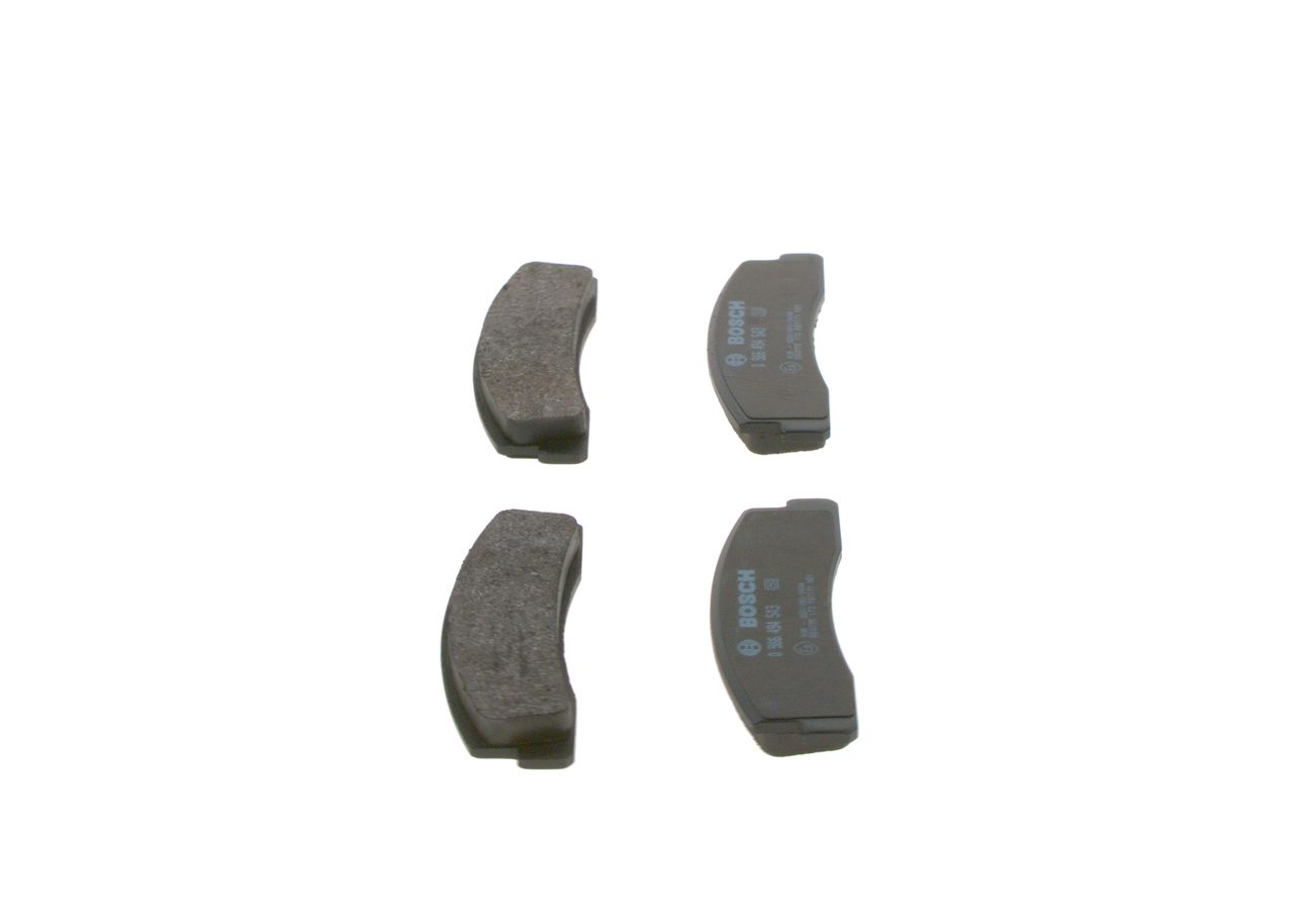 BOSCH 0 986 494 543 - Bremsbelagsatz, Scheibenbremse