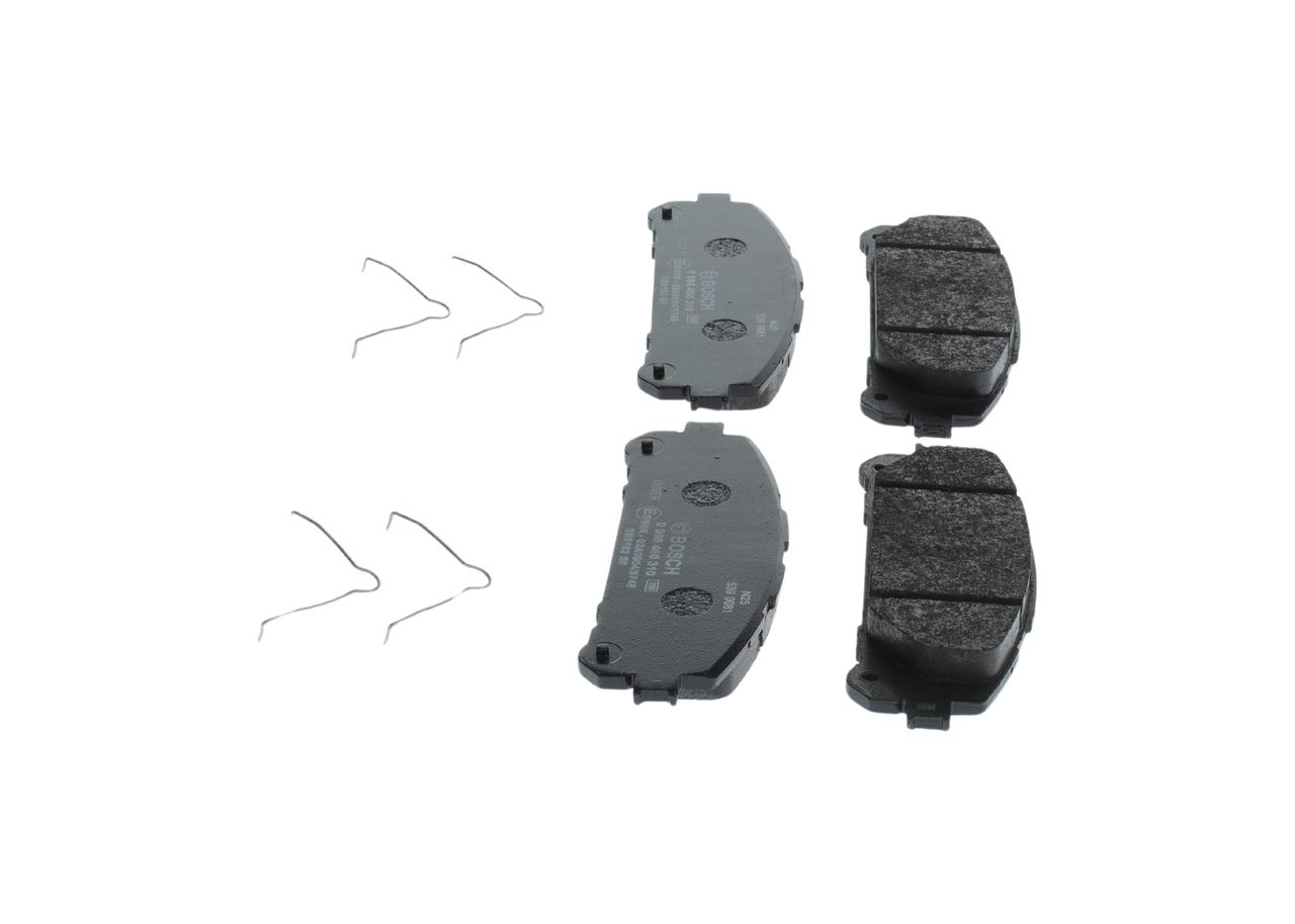 BOSCH 0 986 460 310 - Bremsbelagsatz, Scheibenbremse