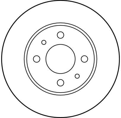 TRW DF1745 - Bremsscheibe