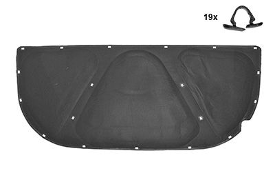 VAN WEZEL 0325460 - Motorraumdämmung