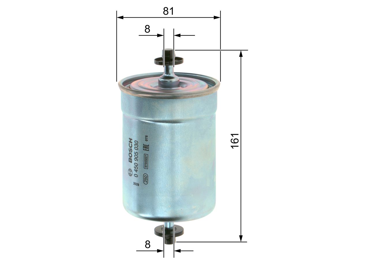 BOSCH 0 450 905 030 - Kraftstofffilter