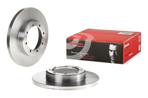 BREMBO 08.A650.10 - Bremsscheibe