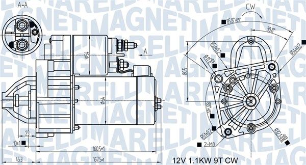 MAGNETI MARELLI 063721345010 - Starter