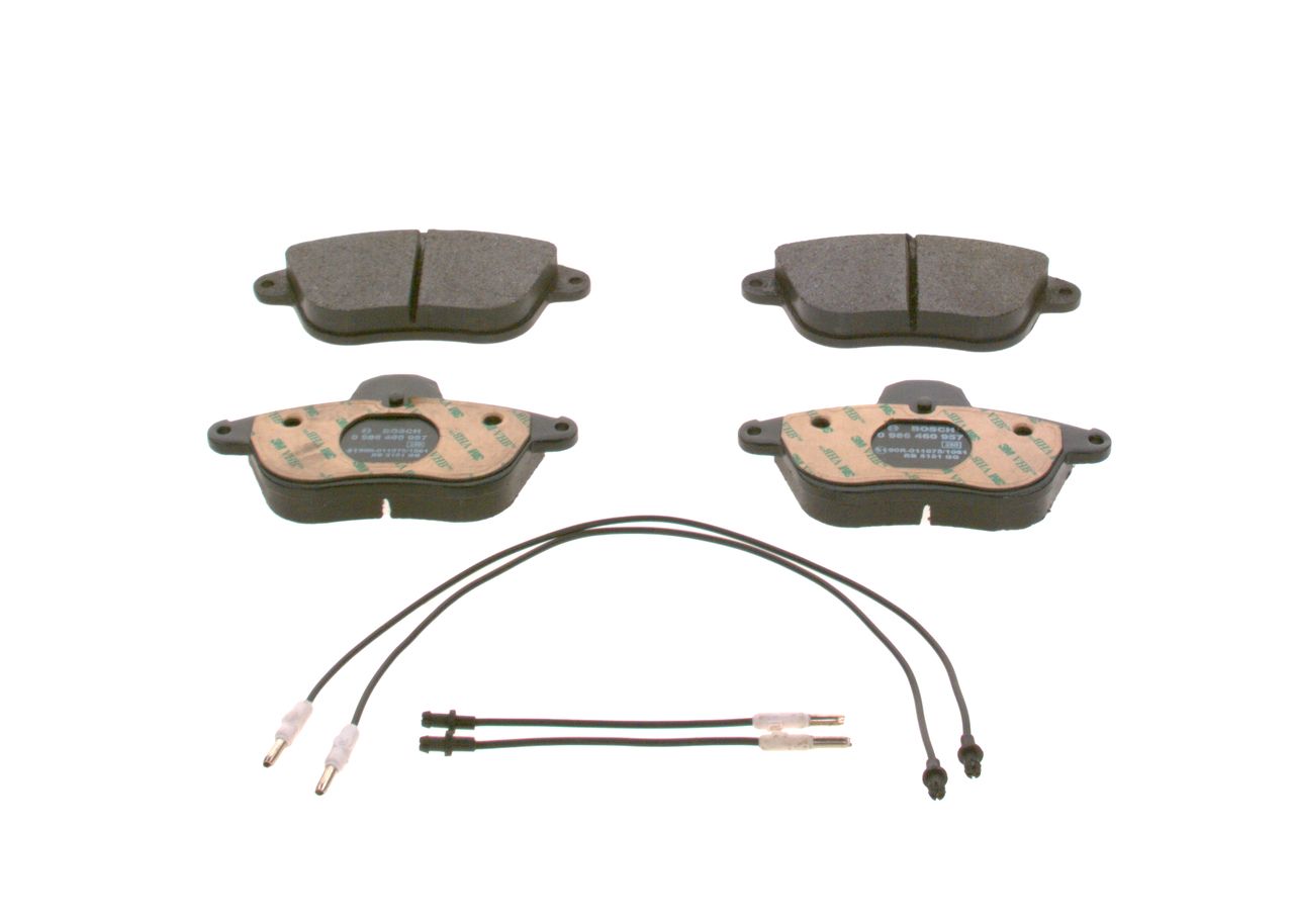 BOSCH 0 986 460 957 - Bremsbelagsatz, Scheibenbremse
