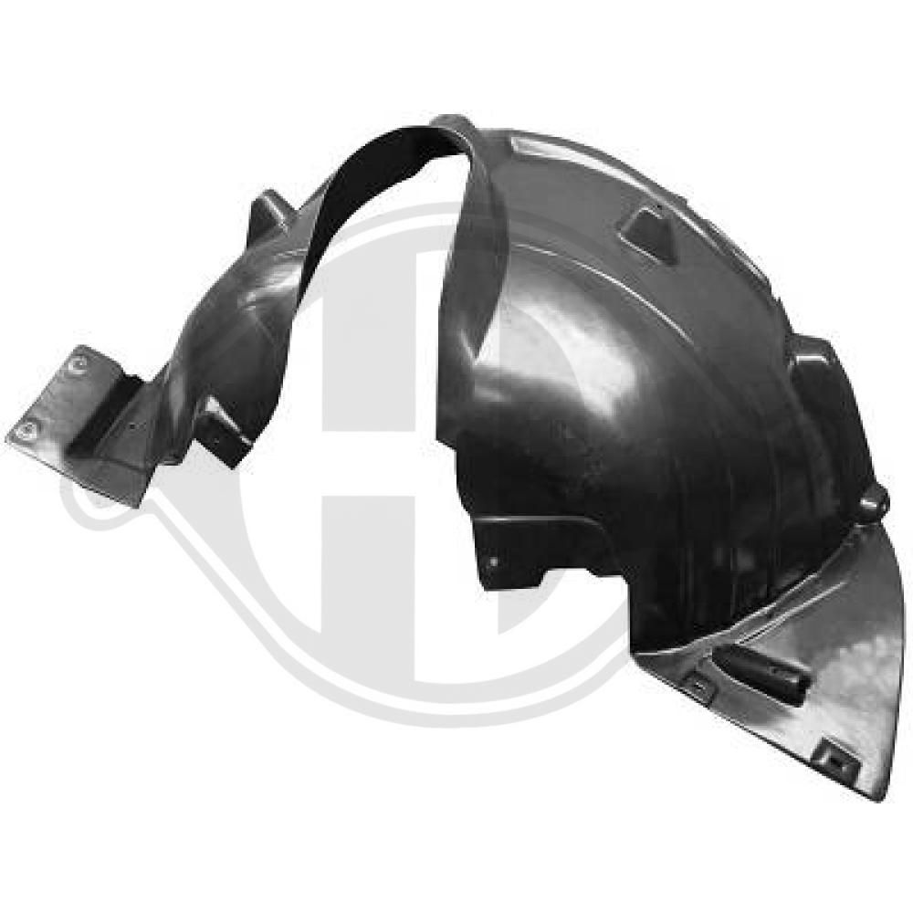 DIEDERICHS 1275009 - Verkleidung, Radhaus