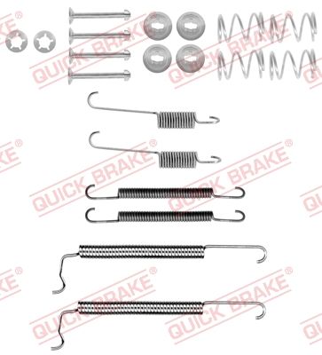QUICK BRAKE 105-0628 - Zubehörsatz, Bremsbacken