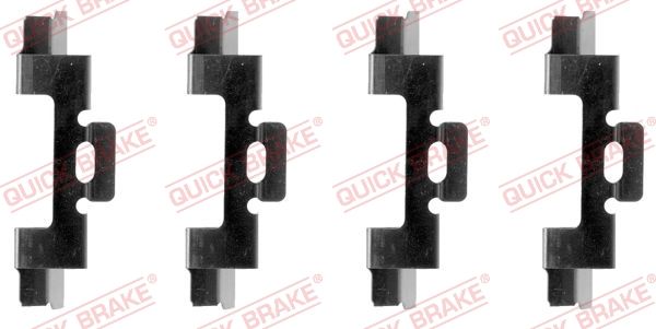 QUICK BRAKE 109-1027 - Zubehörsatz, Scheibenbremsbelag