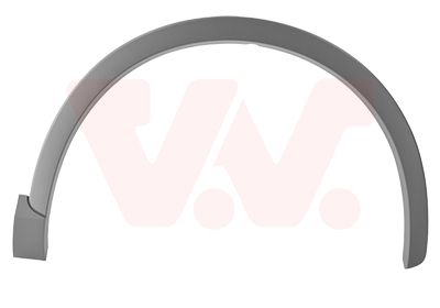 VAN WEZEL 0370522 - Verbreiterung, Kotflügel