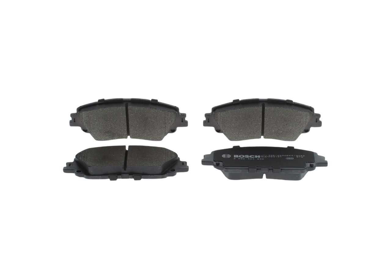 BOSCH 0 986 424 899 - Bremsbelagsatz, Scheibenbremse