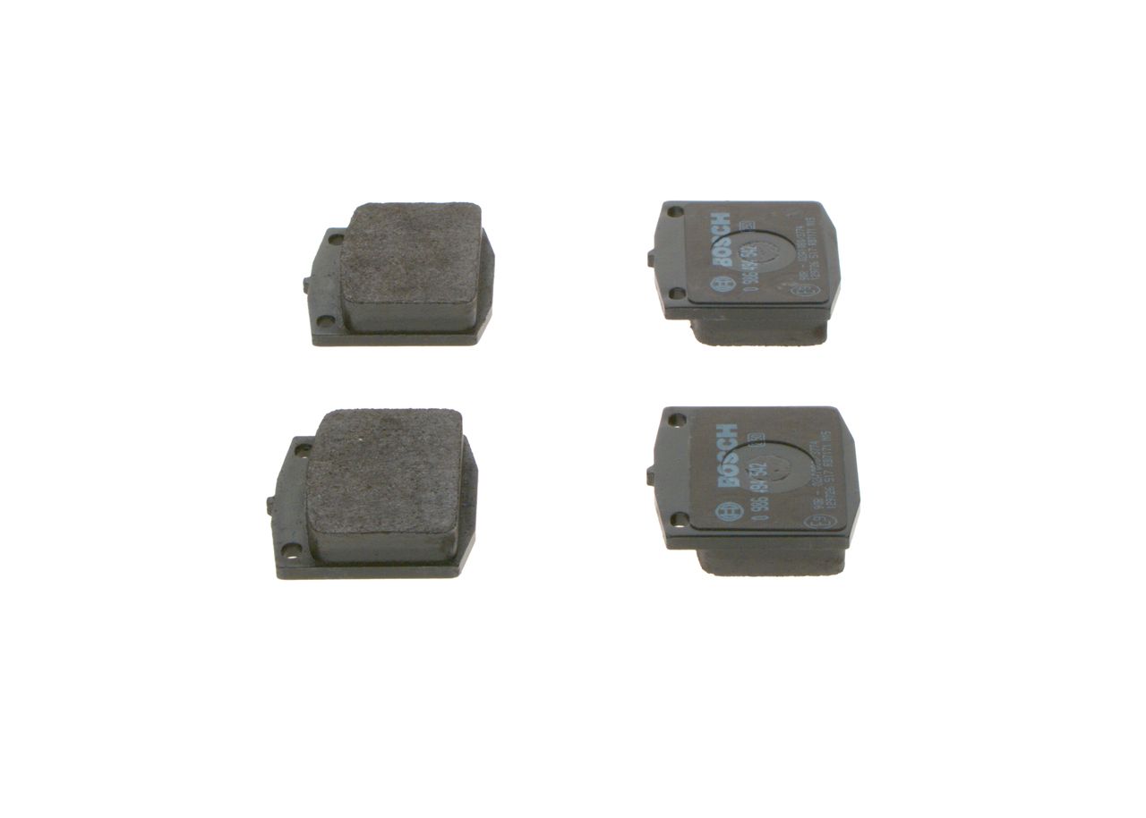 BOSCH 0 986 494 542 - Bremsbelagsatz, Scheibenbremse