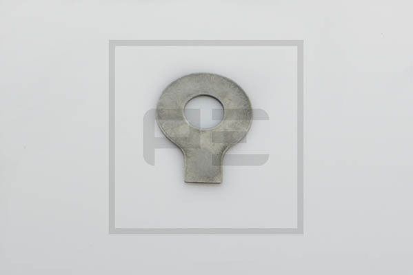 PE Automotive 016.113-00A - Halteblech, Bremsbackenbolzen