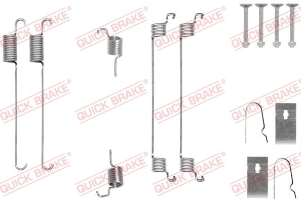 QUICK BRAKE 105-0007 - Zubehörsatz, Bremsbacken