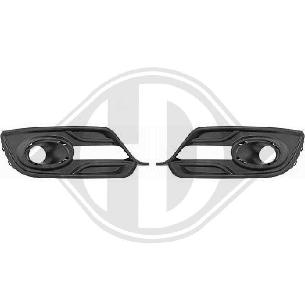 DIEDERICHS 4466047 - Lüftungsgitter, Stoßfänger