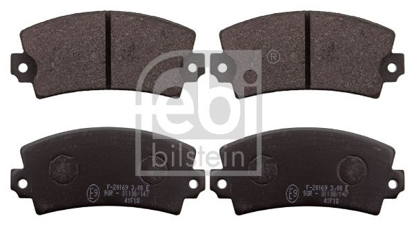 FEBI BILSTEIN 116179 - Bremsbelagsatz, Scheibenbremse