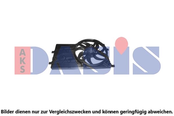 AKS DASIS 089021N - Lüfter, Motorkühlung