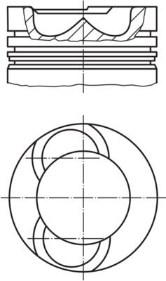 MAHLE 038 28 00 - Kolben