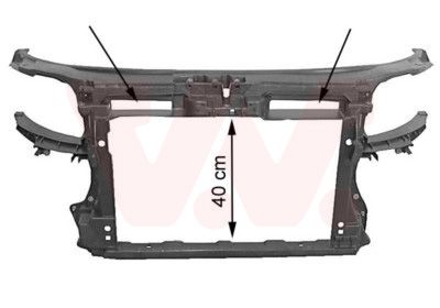 VAN WEZEL 0332668 - Frontverkleidung