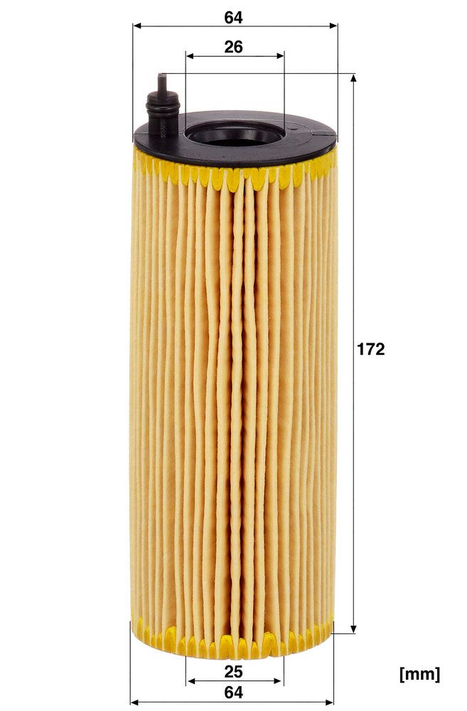 MANN-FILTER HU 721/5 x - Ölfilter