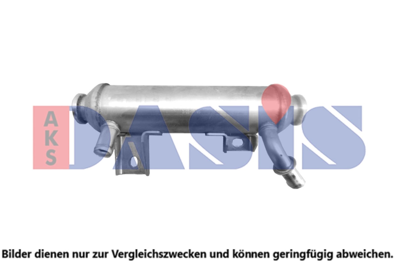AKS DASIS 155051N - Kühler, Abgasrückführung
