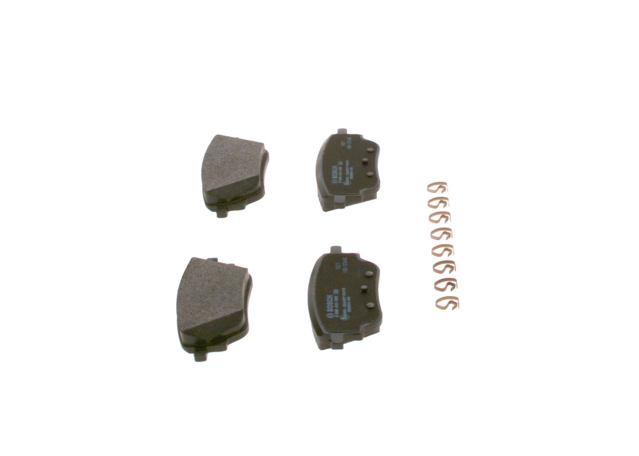 BOSCH 0 986 424 889 - Bremsbelagsatz, Scheibenbremse