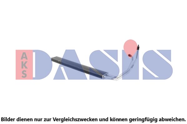 AKS DASIS 056075N - Ölkühler, Lenkung