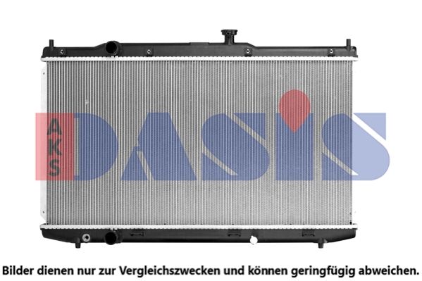 AKS DASIS 100008N - Kühler, Motorkühlung