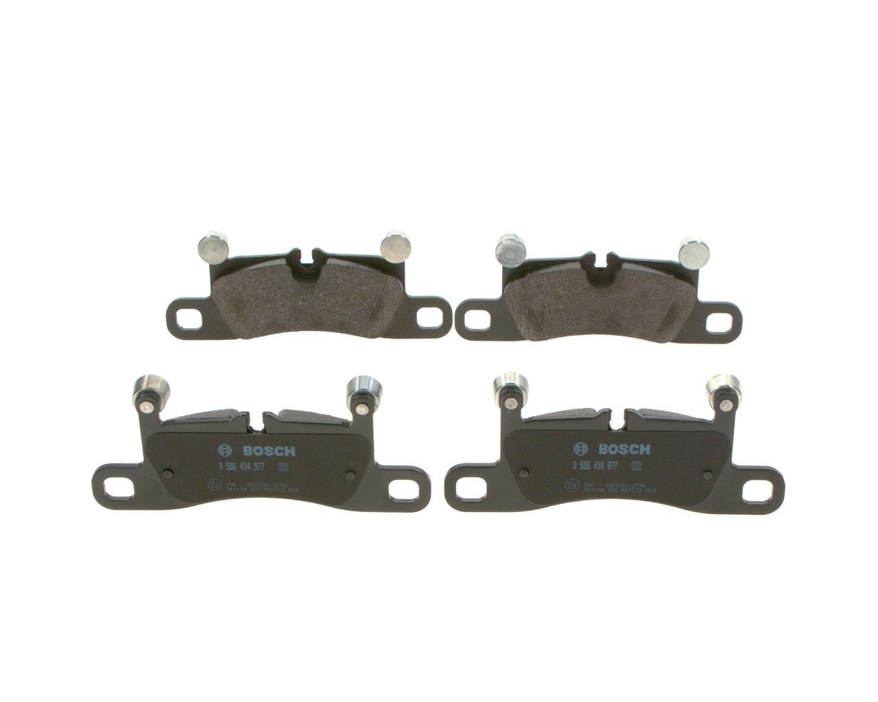 BOSCH 0 986 494 977 - Bremsbelagsatz, Scheibenbremse