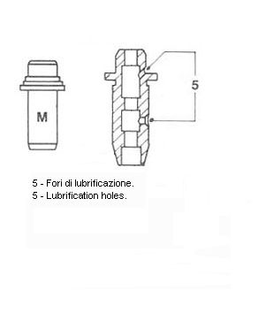 METELLI 01-1280 - Ventilführung