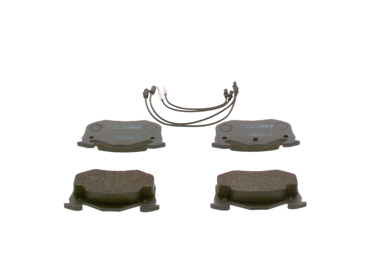 BOSCH 0 986 466 350 - Bremsbelagsatz, Scheibenbremse