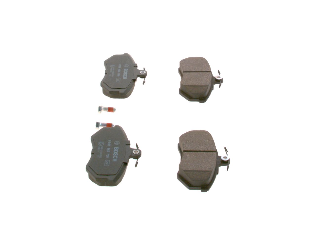 BOSCH 0 986 466 700 - Bremsbelagsatz, Scheibenbremse