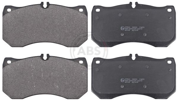 A.B.S. 37962 - Bremsbelagsatz, Scheibenbremse