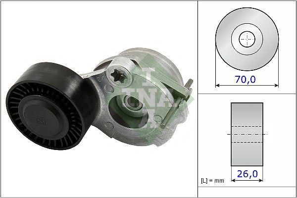 Schaeffler INA 534 0470 10 - Riemenspanner, Keilrippenriemen