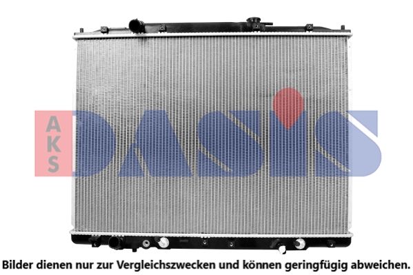 AKS DASIS 010022N - Kühler, Motorkühlung