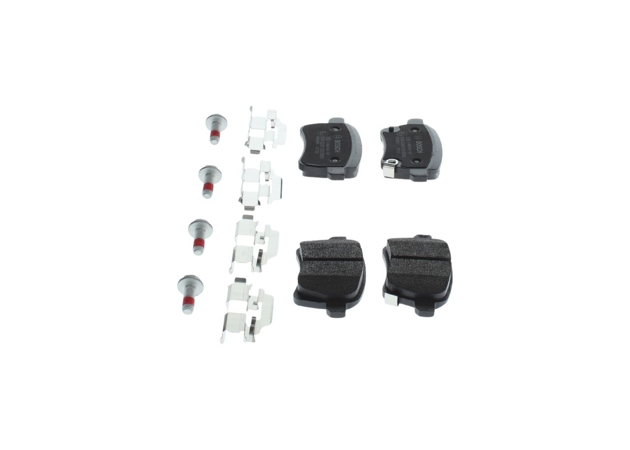 BOSCH 0 986 494 747 - Bremsbelagsatz, Scheibenbremse