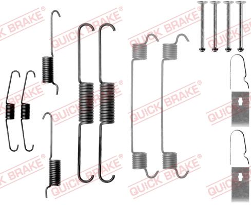 QUICK BRAKE 105-0803 - Zubehörsatz, Bremsbacken