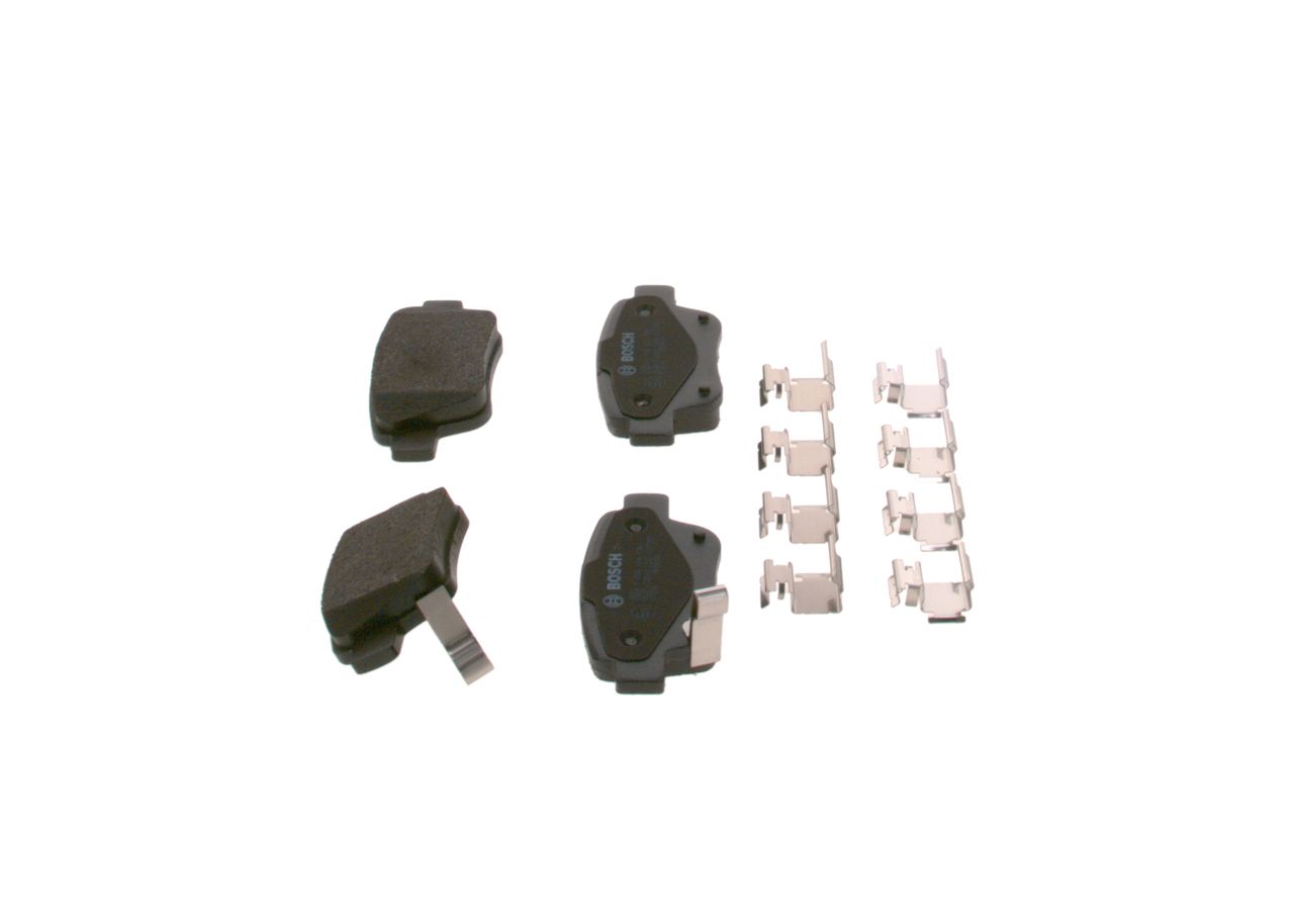 BOSCH 0 986 424 798 - Bremsbelagsatz, Scheibenbremse