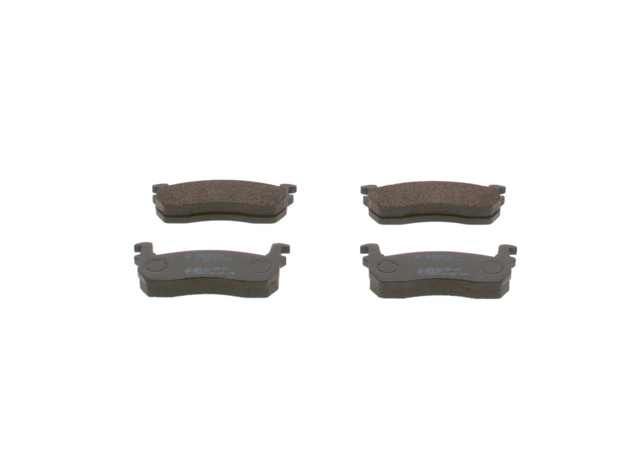 BOSCH 0 986 469 570 - Bremsbelagsatz, Scheibenbremse