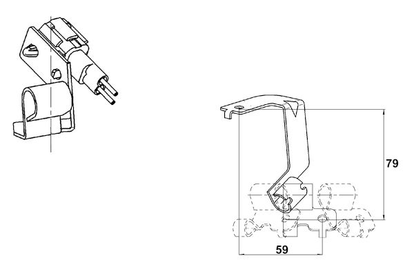 BOSCH 0 265 006 670 - Sensor, Raddrehzahl