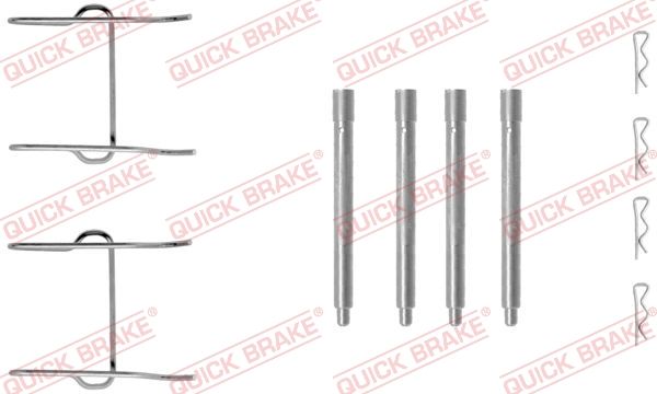 QUICK BRAKE 109-1149 - Zubehörsatz, Scheibenbremsbelag
