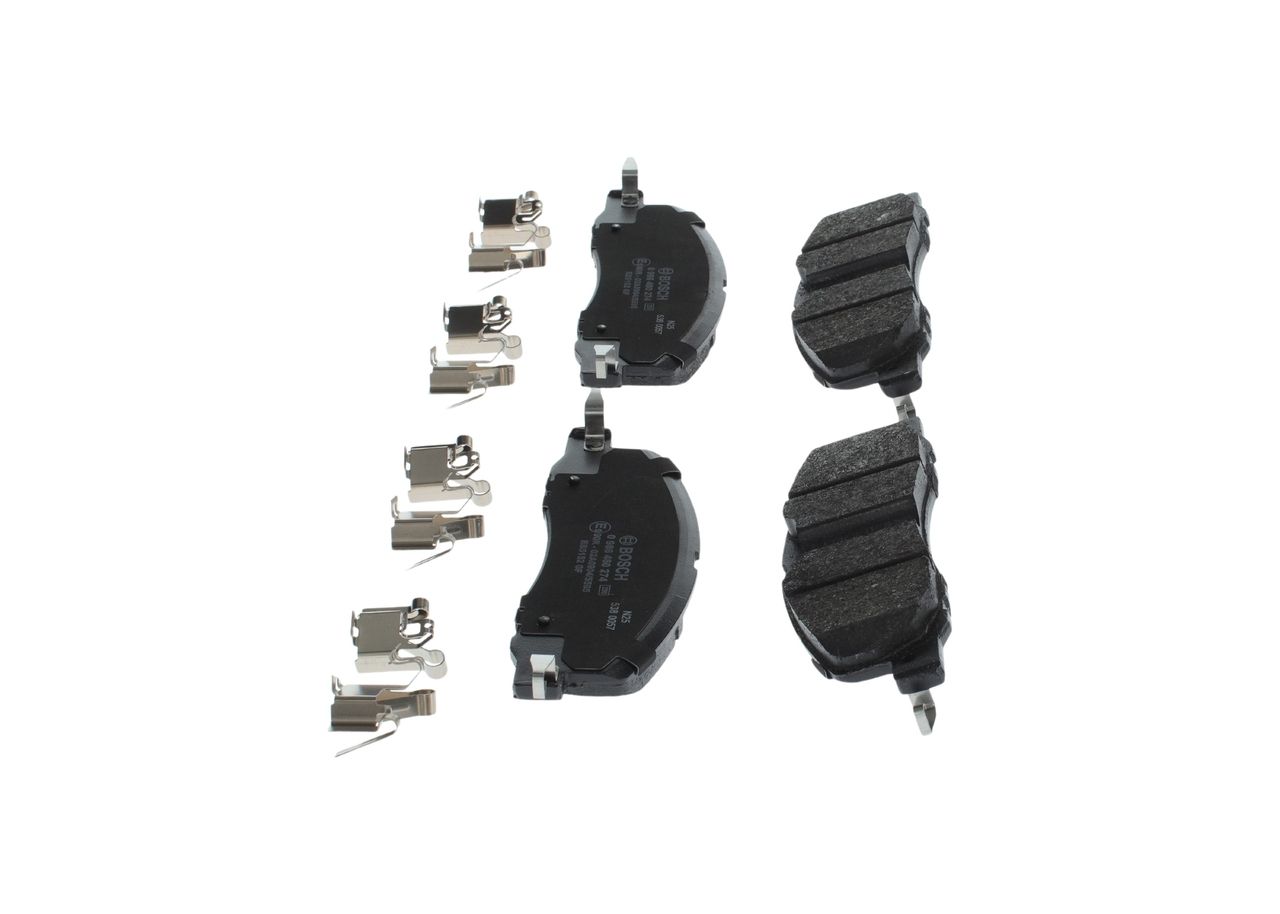 BOSCH 0 986 460 274 - Bremsbelagsatz, Scheibenbremse