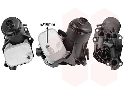VAN WEZEL 03013728 - Ölkühler, Motoröl