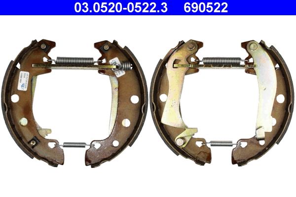ATE 03.0520-0522.3 - Bremsbackensatz