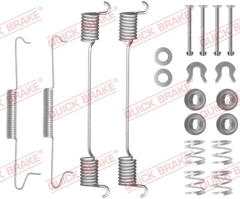 QUICK BRAKE 105-0525 - Zubehörsatz, Bremsbacken