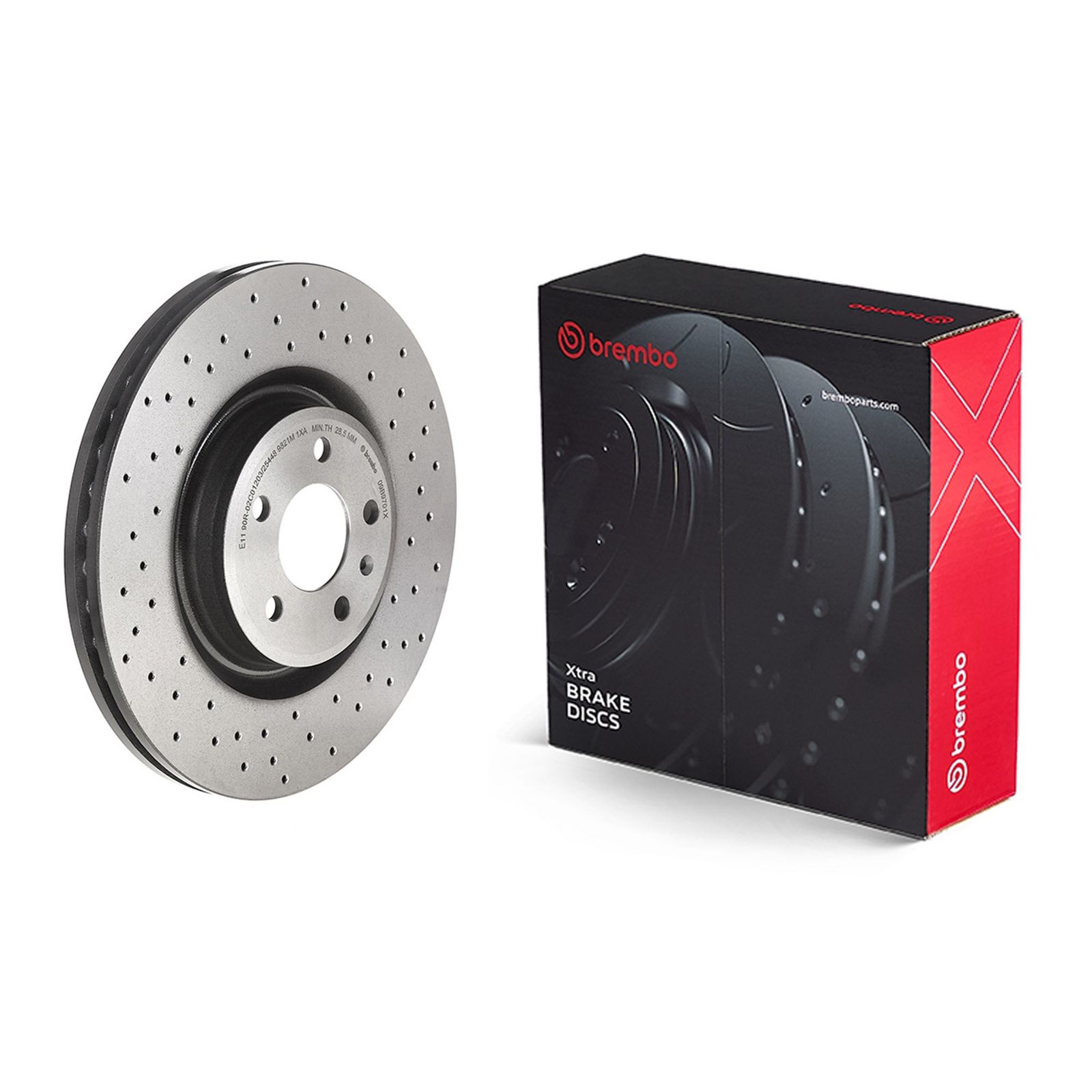 BREMBO 09.B970.1X - Bremsscheibe