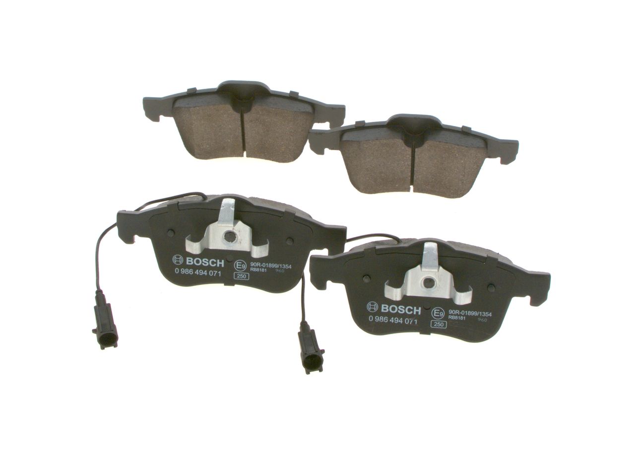 BOSCH 0 986 494 071 - Bremsbelagsatz, Scheibenbremse