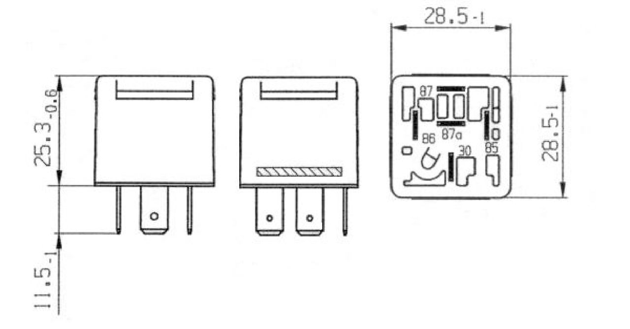 BOSCH 0 332 209 202 - Relais, Arbeitsstrom